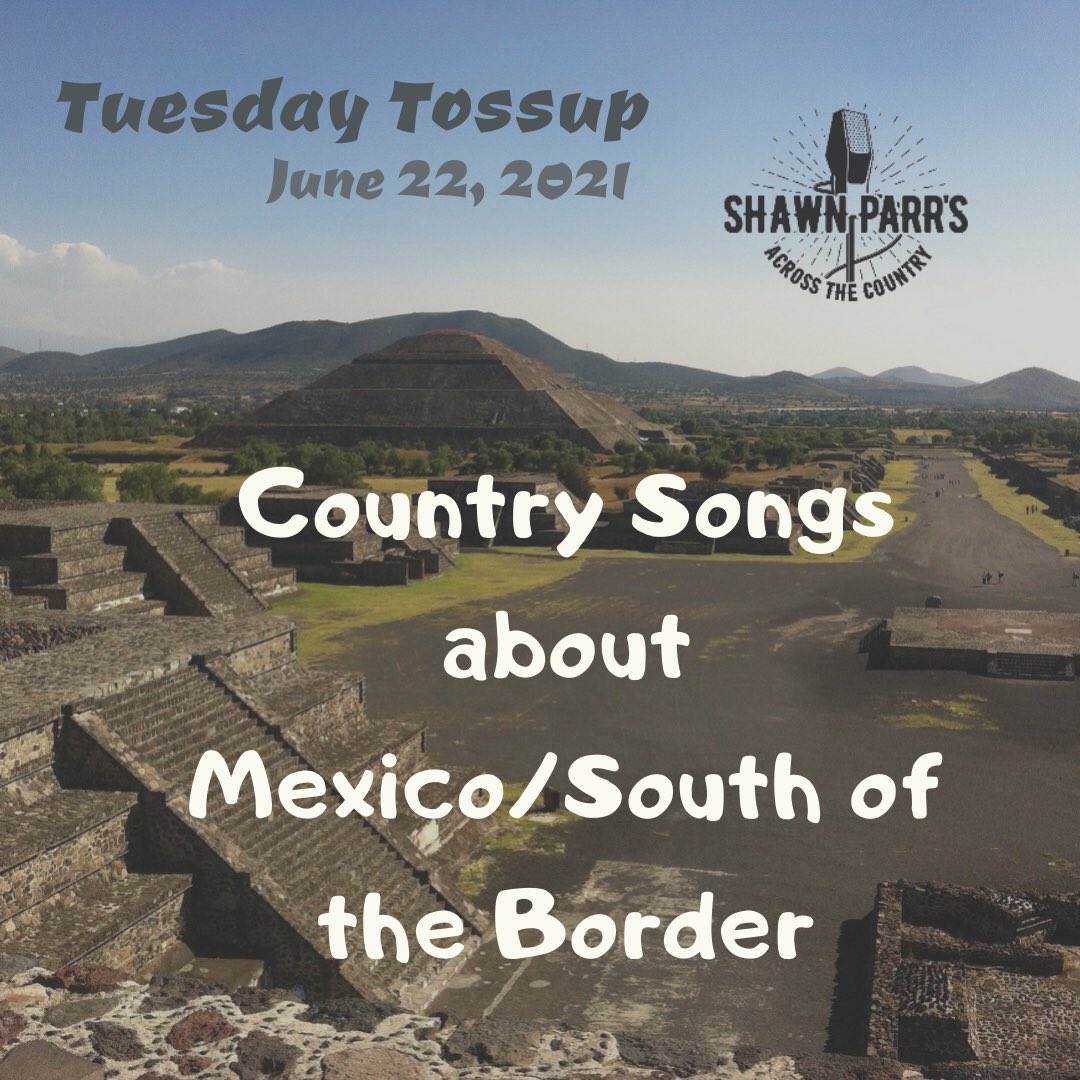 shawnparrsatc's tweet photo. @DJ_Shawn_Parr is going #SouthOfTheBorder to #Mexico and so is our #TuesdayTossup! Put those thinkin caps on while you sip your margaritas and help us out with this one! 🇲🇽💚🤍❤️ https://t.co/Vk8ghZQph2