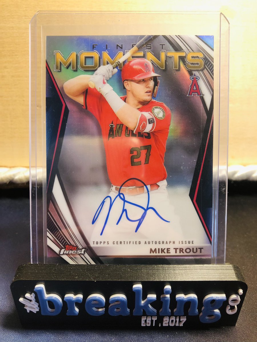 BreakingCompany's tweet image. A few Topps Finest lookers from this week 👀

Round 2 pre-reg open now ⬇️
thebreakingcompany.com