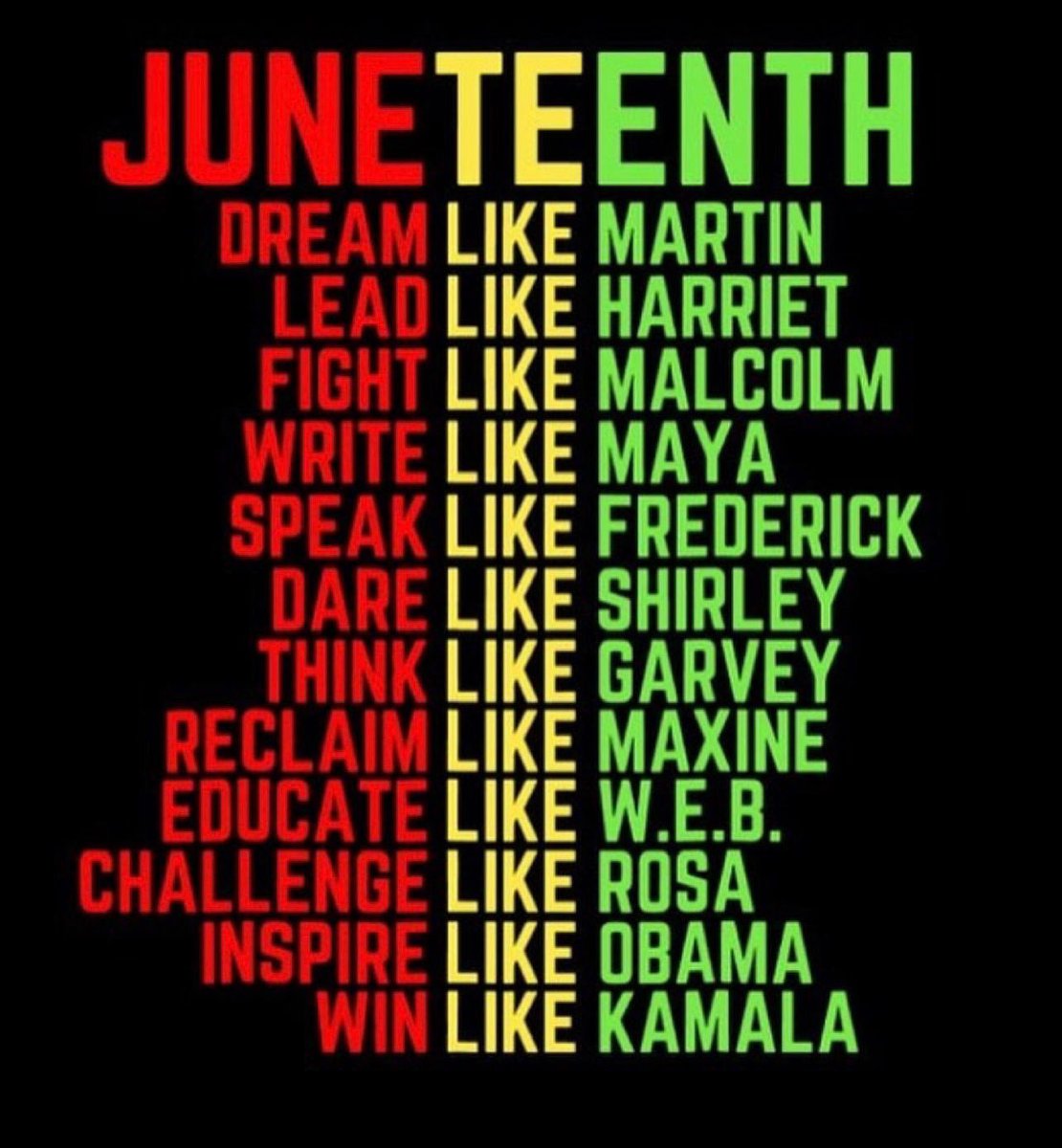 Happy #Juneteenth ✊🏾✊🏾✊🏾