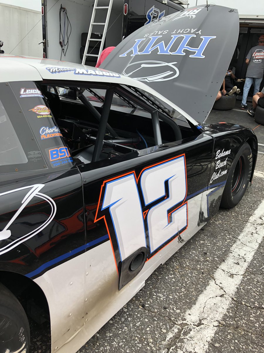 MasonMaggio1's tweet photo. Qualified 2nd for tonight’s race. So close to the pole yet so far. Ready to get after it in the race! 

@LeichtMotors 
@HMYYachts 
@IngallsMarine 
https://t.co/IM46Nzynuy 
@RichMarFlorist 
@RackHunterCamo https://t.co/IRbLF6oghi