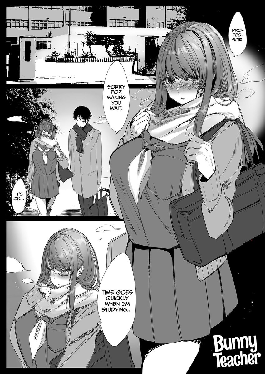 「先生とウサギ(邦題)」翻訳版見本です。 