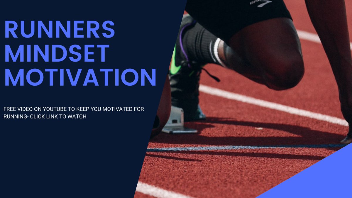Watch this free #running motivation video in link to keep you motivated for your runs. We love to inspire you to be a stronger #runner. 🏃‍♀️youtu.be/7f98jGsKdxA