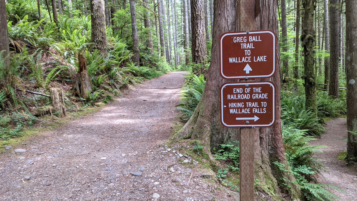 GoProFun's tweet photo. #walkies adventure to Jay Lake at Wallace Falls. No Lass, Lads, just friend The Bard.

Trail? It's #BigWa &amp; me. Surprise! #RailTrail

Lovely overnight, 40lbs pack, prep for longer ones into deeper mtns.

#BreakingImpossible #RuckIt #hiking #hk4tuc #OptOutside #FaceJourneyTreat https://t.co/eZ8SJIL5ac