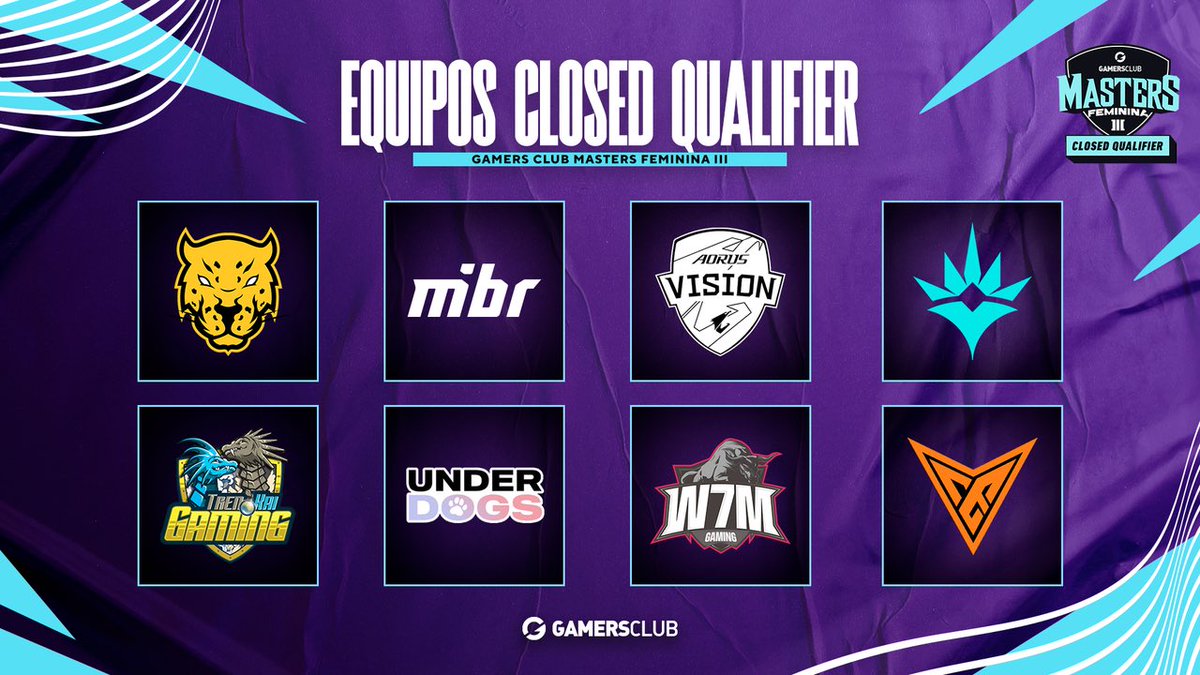 #GCMastersFemenina III | Closed Qualifier

¡Mucha suerte a todos los equipos participantes! ¡Hay 4 slots en juego!

🇧🇷@JaguaresGG 
🇧🇷@mibr 
🇦🇷@AORUS_LATAM Vision
🇧🇷@havanliberty 
🇨🇱<a href="/trenkaigamingg/">Tren-Kai Gaming #Quédateencasa 🏠</a> 
🇧🇷#UnderDogs
🇧🇷@W7MGaming 
🇧🇷<a href="/VirtualesGG/">Virtual Esports</a>