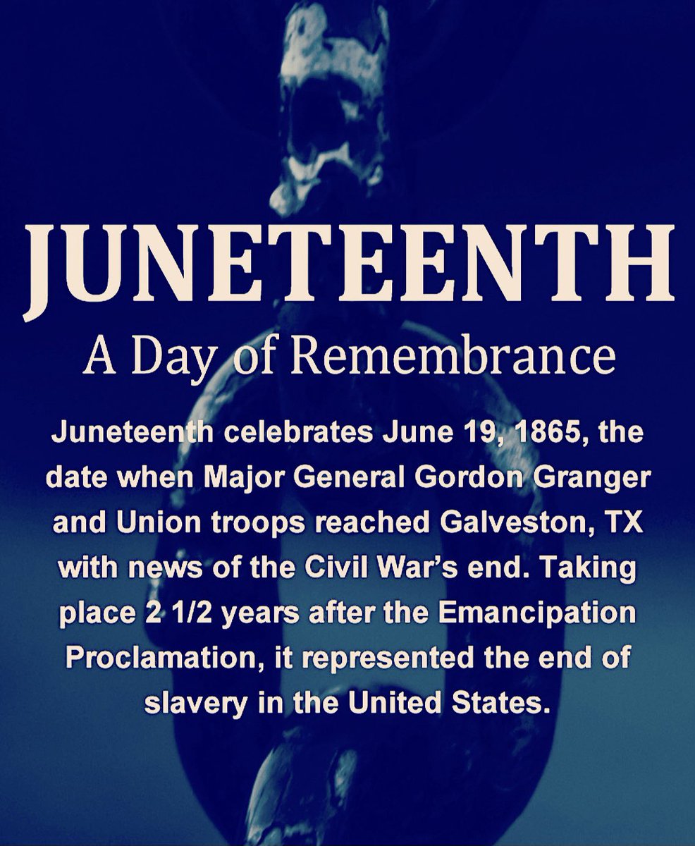 TheTashaTaylor's tweet image. Check it out. Today is a holiday! Juneteenth. The official end of Slavery now acknowledged celebrated. Juneteenth is now an official US Federal Holiday. Celebrate freedom! 🎉❤️✌🏽#junetheenth #educate #celebrate #onelove