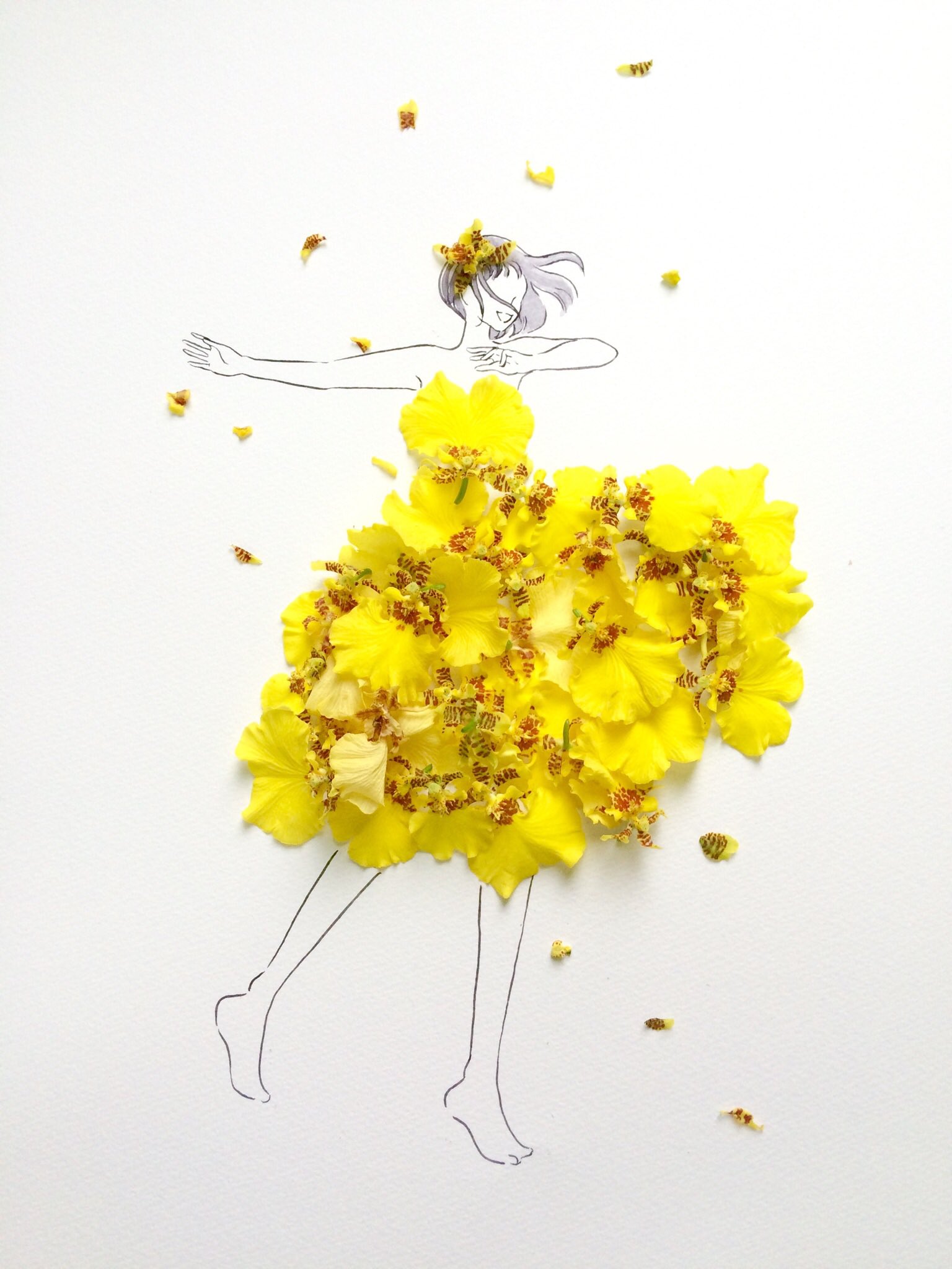 はな言葉 葉菜桜花子 新作ドレスできました きょう6月日は 父の日 世界難民の日 ペパーミントの日 健康住宅の日 国際日系デー 誕生花はオンシジューム 花言葉 一緒に踊って T Co Qyjt4scj46 Twitter