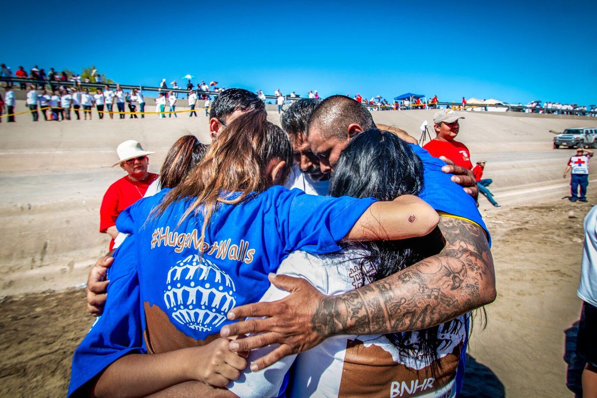 If you have half an hour and Netflix, I urge you to watch the short documentary A 3 MINUTE HUG (Un abrazo de tres minutos) about families separated by the border for years, decades even, who get to see and hug each other for three brief minutes. It’s heartbreaking but essential.
