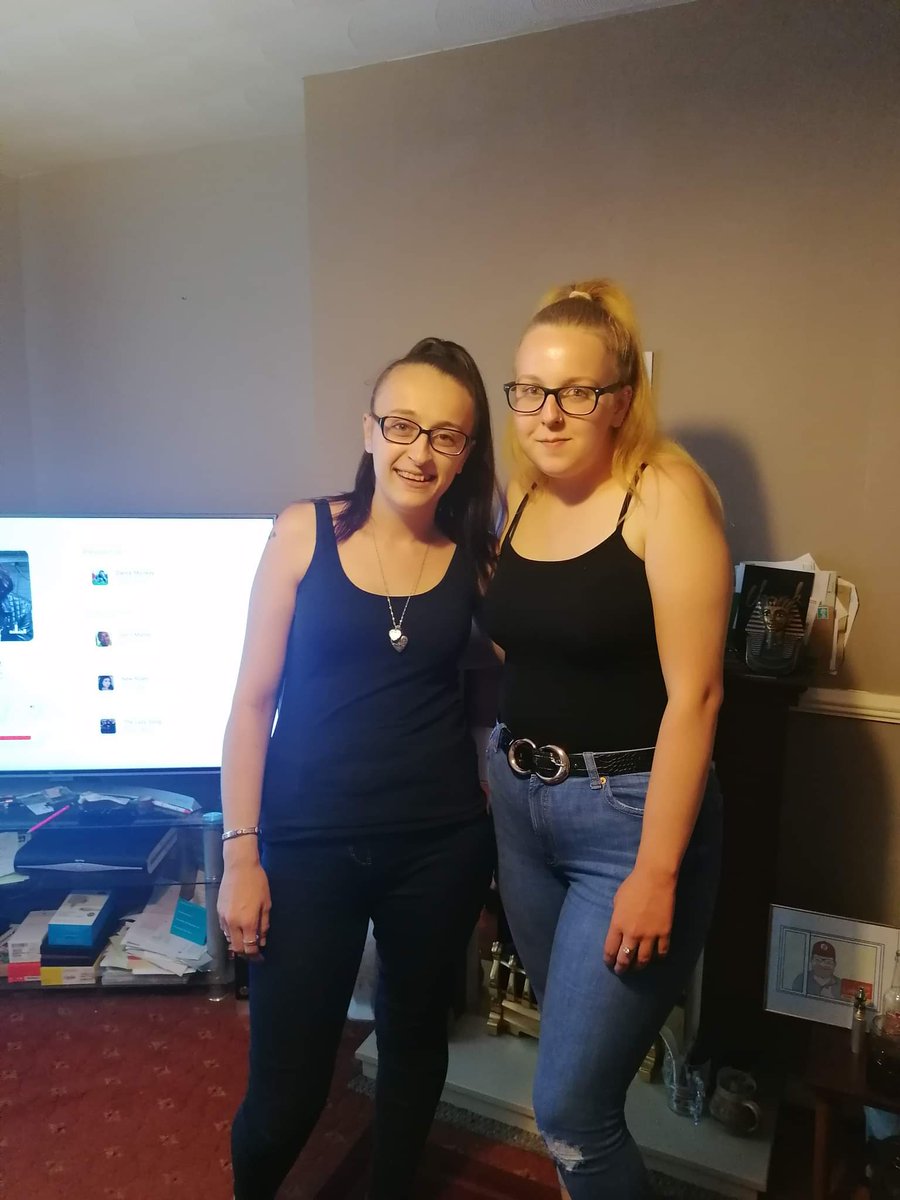 My two amazing daughters very proud of them