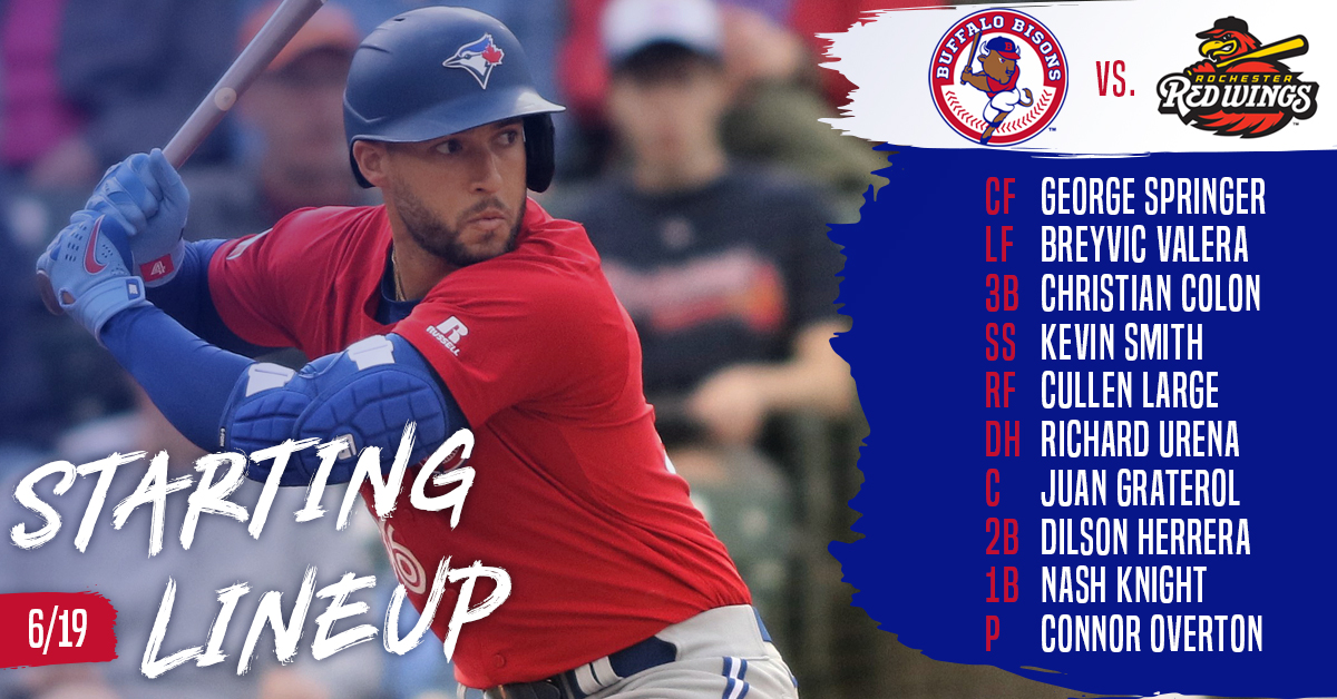 Buffalo Bisons on X: Lookin' to roc the Wings again in the 585. 😤 First  pitch is at 7:05 p.m.  / X