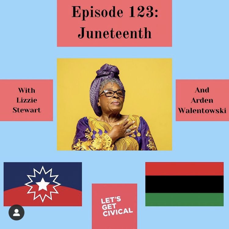 LetsGetCivical's tweet photo. Happy #JuneTeenth2021 celebrate this brand new national holiday! Eat some red velvet cake! https://t.co/kwKSnn7xzr