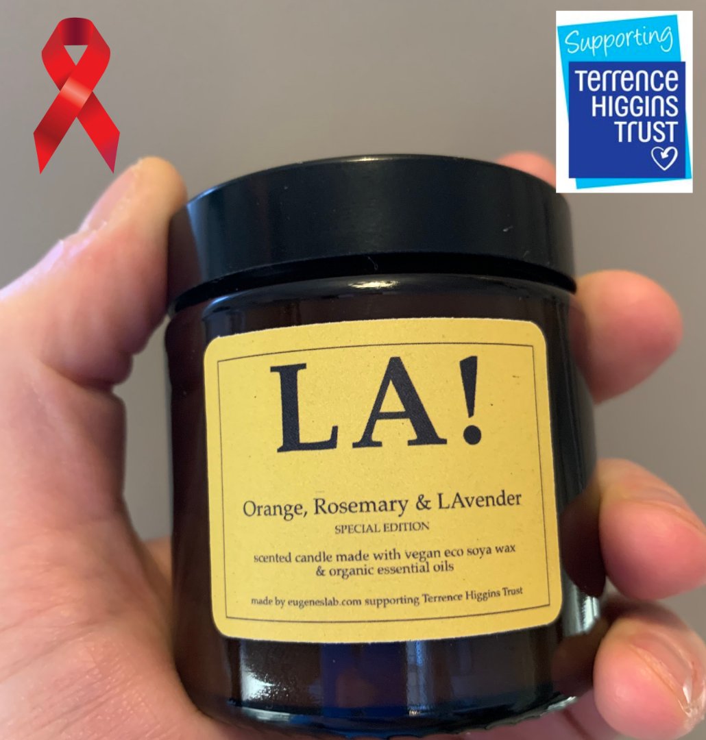 eugeneslab's tweet photo. 🙏Thank you to everyone who is buying our La! candles, raising money for @THTorguk 

🎗️We've just paid in the next donation. So far, the candles have raised a total of £1,212 to help fight HIV and HIV stigma.

➡️There are still some available here: https://t.co/YukibUrJfO

La! https://t.co/toGiQQ1E2I