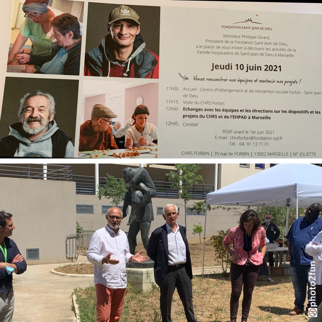 👉Le 10 Juin 2021 : le CHRS Forbin de Marseille qui accueille près de 300 hommes SDF ouvrait ses portes et invitait les bénévoles, donateurs et entreprises partenaires à venir échanger avec les équipes du CHRS et de l’EHPAD St Barthélémy
Soutenez nos équipes et nos projets !☀️❤️