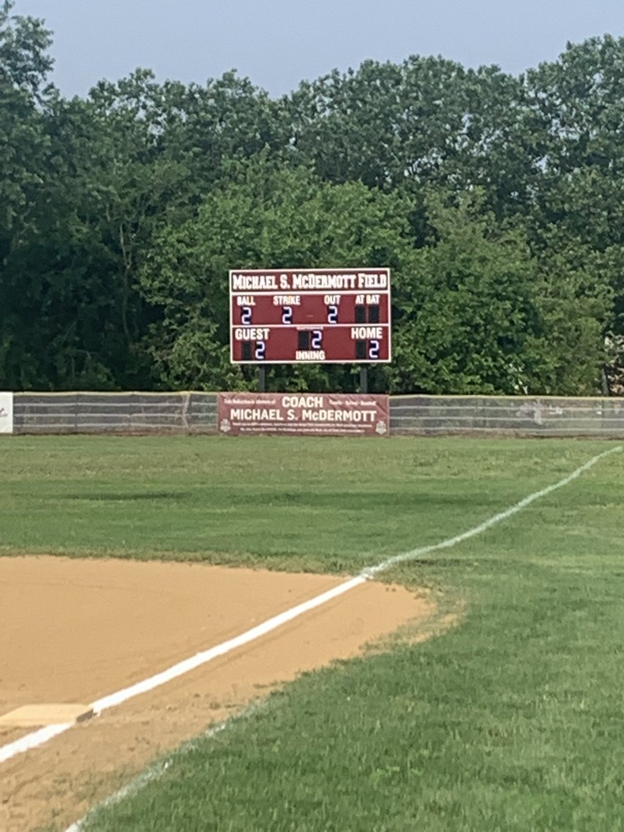 KPCSDAthletics's tweet photo. KPHS JV Baseball Field will forever be named Coach Michael S. McDermott Field. https://t.co/4I6m3Clnzc