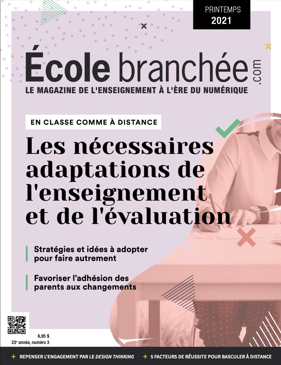 ecolebranchee's tweet image. Numéro du printemps 2021 🌱 // Les nécessaires adaptations de l&apos;enseignement et de l&apos;évaluation - en classe comme à distance 
À lire en ligne dès maintenant sur : ecolebranchee.com/magazine/v23n3…
#devprof #evalchange #edunumqc #eduqc #eduprof