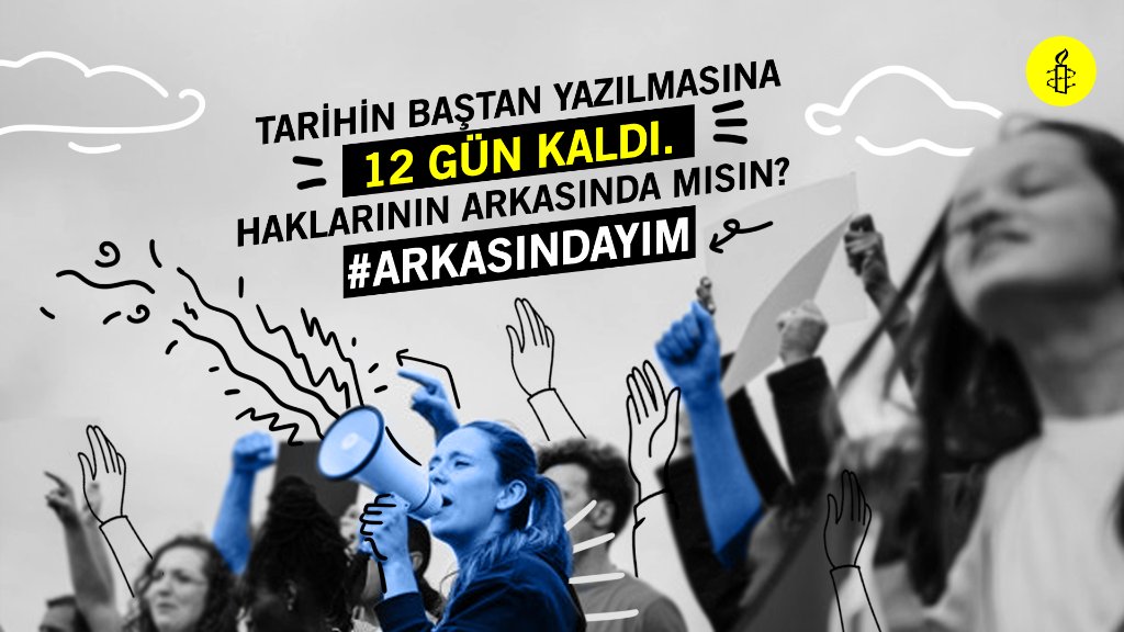 Sadece 12 gün sonra Türkiye, milyonlarca kadının, çocuğun ve toplumsal cinsiyete bağlı şiddete ve ayrımcılığa maruz kalanların umudu olan İstanbul Sözleşmesi’nden çıkacak. Buna dur diyelim! 

Kampanyamıza katıl ve sevdiklerinle hemen paylaş. 💜 👉 amn.st/6018yOl5r