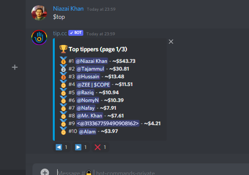 Tell me 1 good reason why you wouldn't join Crypto Awaz Discord server with ever increasing Members where tips / giveaway keep coming along with all the awesome crypto discussion and trading calls... 
Join : discord.gg/cryptoawaz

We have one of the best community 

#Pakistan