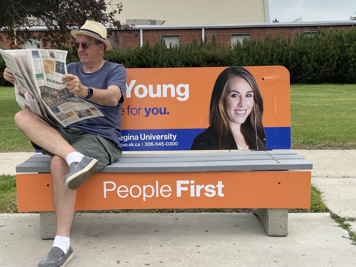 TVdonyoung's tweet photo. Ever get that feeling you’re being watched? #MLADaughter @AleanaYoung @Sask_NDP https://t.co/gzQZcV4xKX