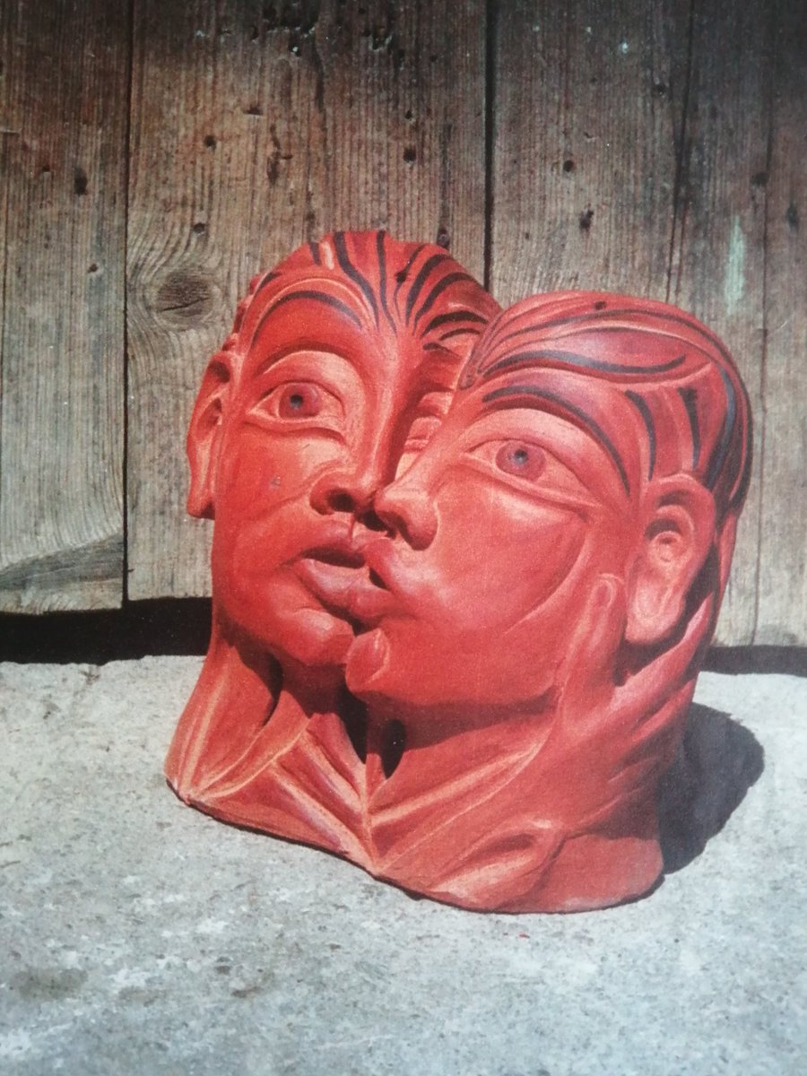 Keramik Skulptur, poliert, von mir aus den frühen 90er Jahren
<a href="/chrisccummins/">christian cummins</a> #danube_style #keramik