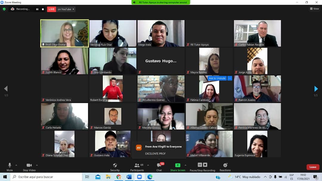 itslhcdparaguay's tweet photo. #Clase_8 del Curso Virtual de "#Habilidades_de_Gestión", a cargo de la Prof. Lic. #Olga_Ovelar y el Prof. Lic. #Erico_Recalde. Desarrollado los días jueves y el último martes de cada mes, de 17:00 a 19:00 hs.
Organizado por: @Sinafocal, con el apoyo del @itslhcdparaguay 👩💻📚👨💻🇵🇾 https://t.co/ocAguyBfBU
