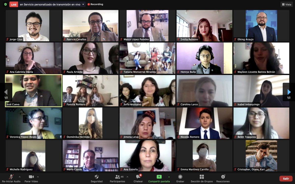 interdigi's tweet photo. Despedimos a la promoción 2017-2021 de @PUCE_Com y @LiteraturaPUCE en una ceremonia virtual muy emotiva. Un abrazo y felicidades a tod@s. @AlumniPuce @PUCE_Ecuador https://t.co/ulOMnhml9I