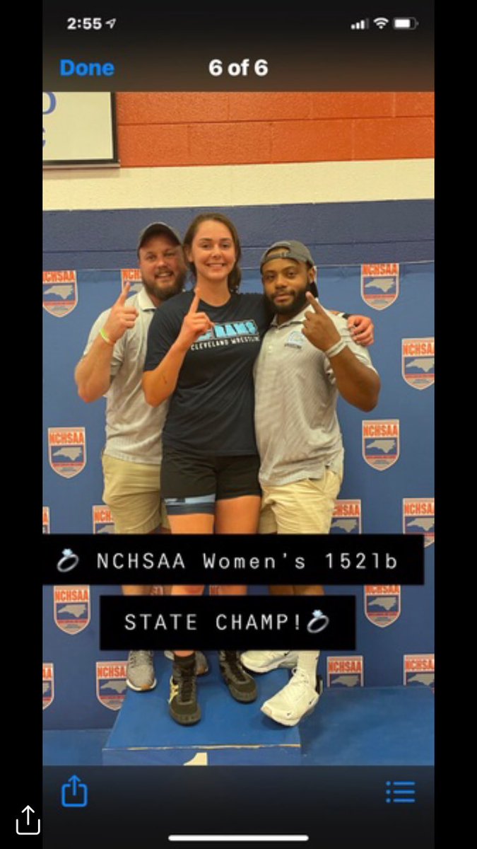 Congratulations to Laura Thompson! #152statechamp
