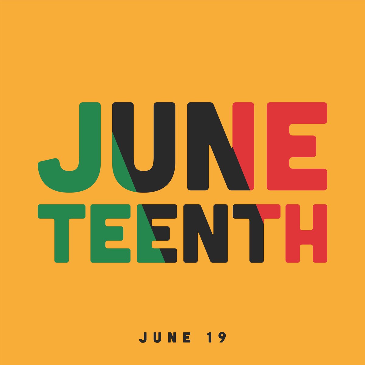 thebridge_me's tweet photo. Today we recognize and honor June 19, 1865 - the 156th anniversary to the end of Slavery in the United States - and celebrate freedom &amp; equal rights. https://t.co/vBx2qoGwgH