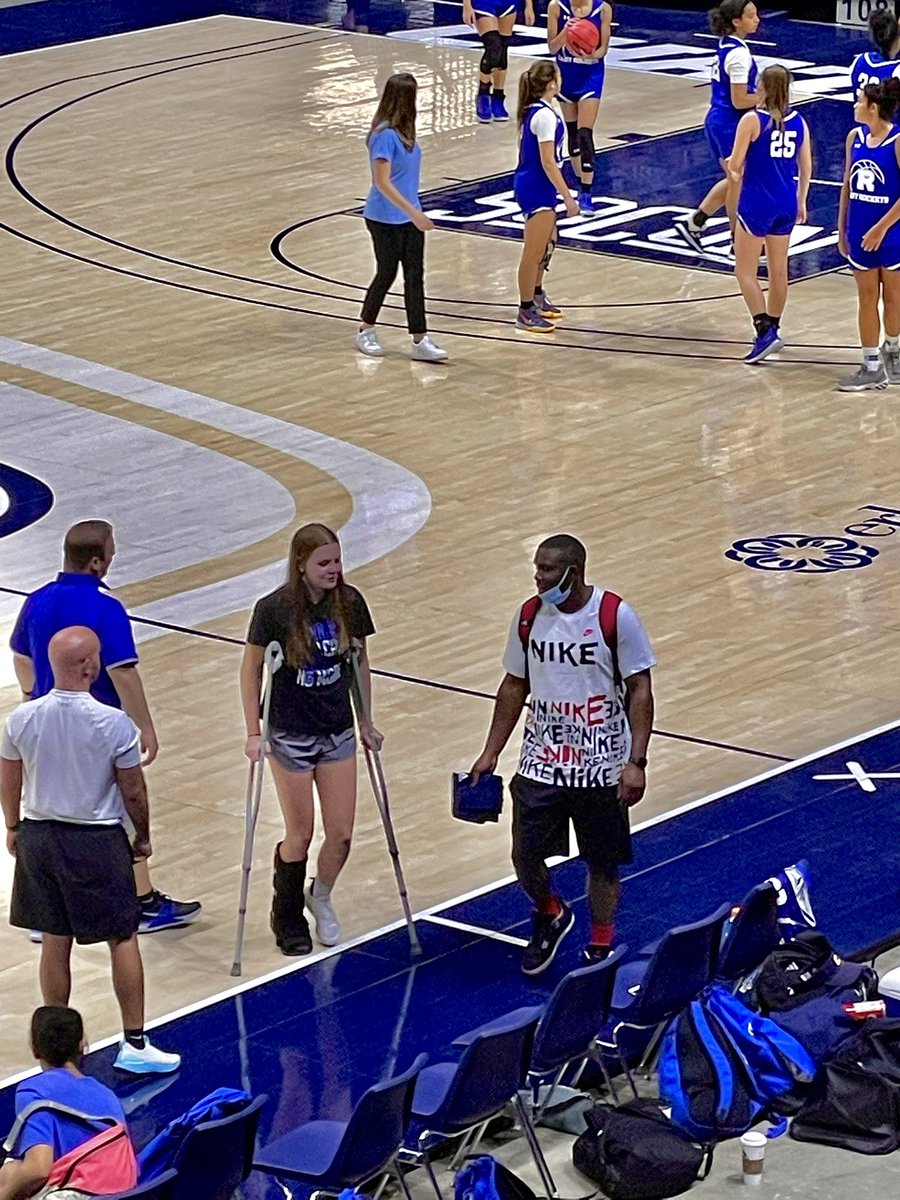 CoachK_22's tweet photo. Spotted my fav duo as well @EmaleighTarpley &amp; @jaffarious ❤️💙🤍😍😍 #BootBuddies #SidelineFriends https://t.co/ErmuboHHRw