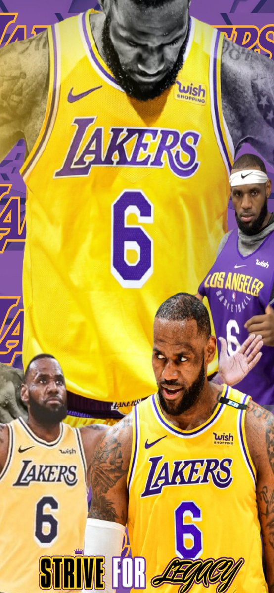 LegacyStrive's tweet photo. Can you tell we’re excited about the jersey change 🤔 #LakersWallpaper https://t.co/7VrsDiibwv