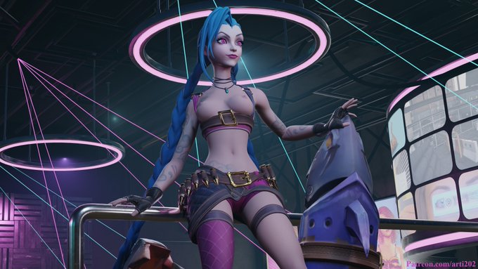 Jinx

1- https://t.co/ygD7ksCeEo
2- https://t.co/L0Iv7M92al

Extra Clothes/Angles 4k (17 versions) available