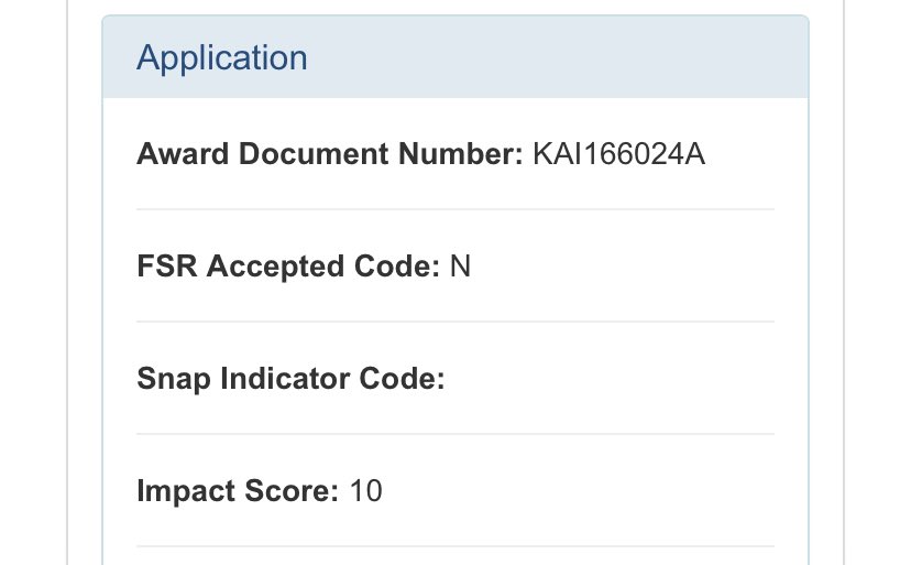 MeredithBBrooks's tweet image. I don’t tweet often, and I barely have any followers so no one is going to read this, but my K01 application to #NIAID (co-mentored by @megan_b_murray  and Mercedes Becerra) got an impact score of 10! I am dancing in my living room with my 10 day old newborn to celebrate!