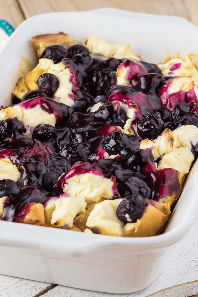 Looking to shake up #breakfast? Try this blueberry French toast #casserole.  cpix.me/a/124005896