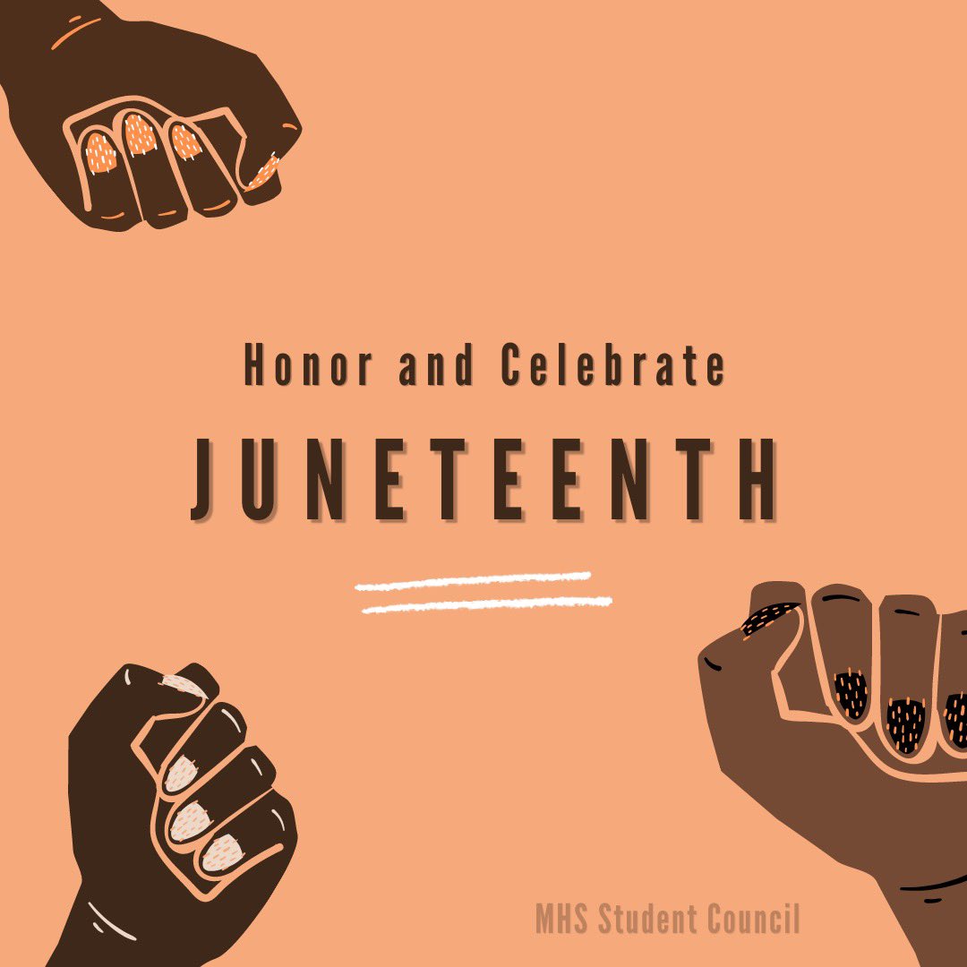 MHS_Bulldog_SCA's tweet photo. Happy Juneteenth! 🖤🧡 https://t.co/EnOax6AzoN