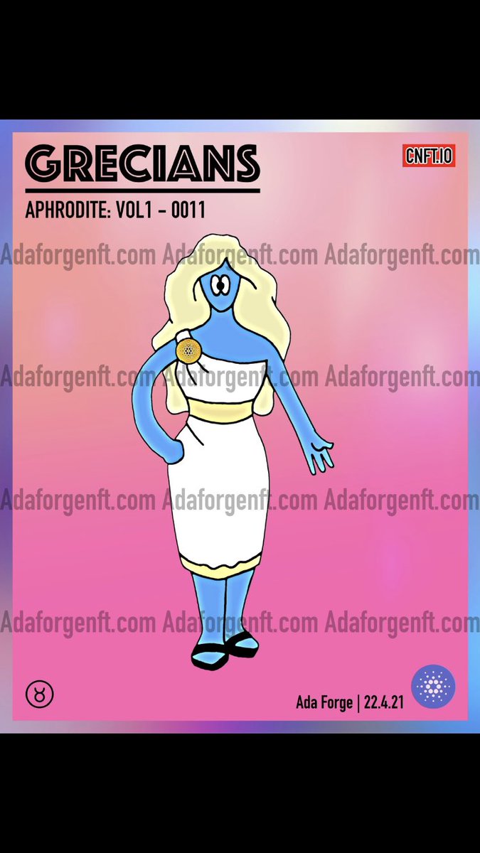 APHRODITE

#NFTs 
#ADA 
#CNFT