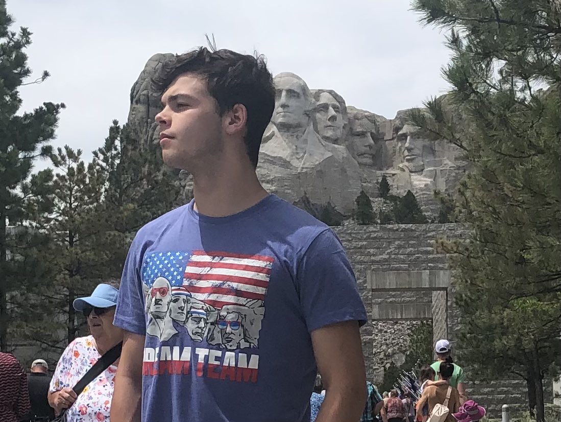 gregrayprice's tweet photo. Had to make a trip and take a pic of where we will see @kota82803 headshot in 50 years,  next member of Dream Team #voteKota2040 https://t.co/qYMLPjfi8k