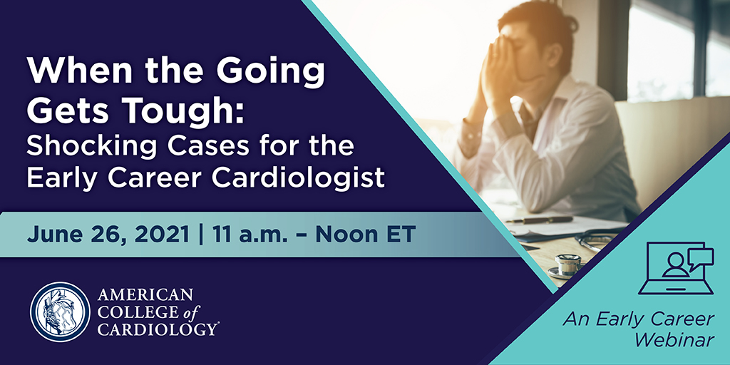 Leading a multidisciplinary team when caring for a complex & critically ill patient can be incredibly challenging, but the #ACCEarlyCareer Section is here to help! RSVP for the 6/26 webinar to learn more: bit.ly/3x9I1uW