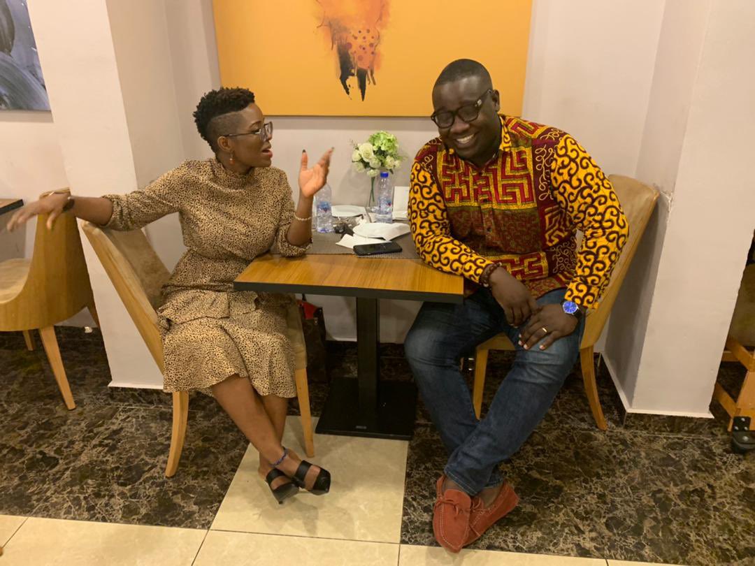 francis_abban's tweet photo. We were once upon a time the duo you loved for midday news on Joy Fm.
6 years after and I’m proud of how far we’ve come and what we’ve become.
Great seeing you today buddy @KakraForson.
Shine on.
#DrivenForSuccess
#IgniteXEIB
#MetroTvXGHOneTV
#NewsEditorXProgramsManager https://t.co/ob12y3w352