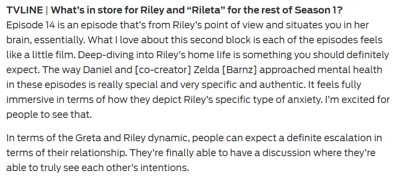 TofuAna's tweet photo. More insight into that ep14 of #GENERATION and I'm so excited! @generationonmax @standup4justice #rileta #luoreno #griley
Chase Sui Wonders interview here: https://t.co/z3kfpDkMW6 https://t.co/4YDGnOARZM