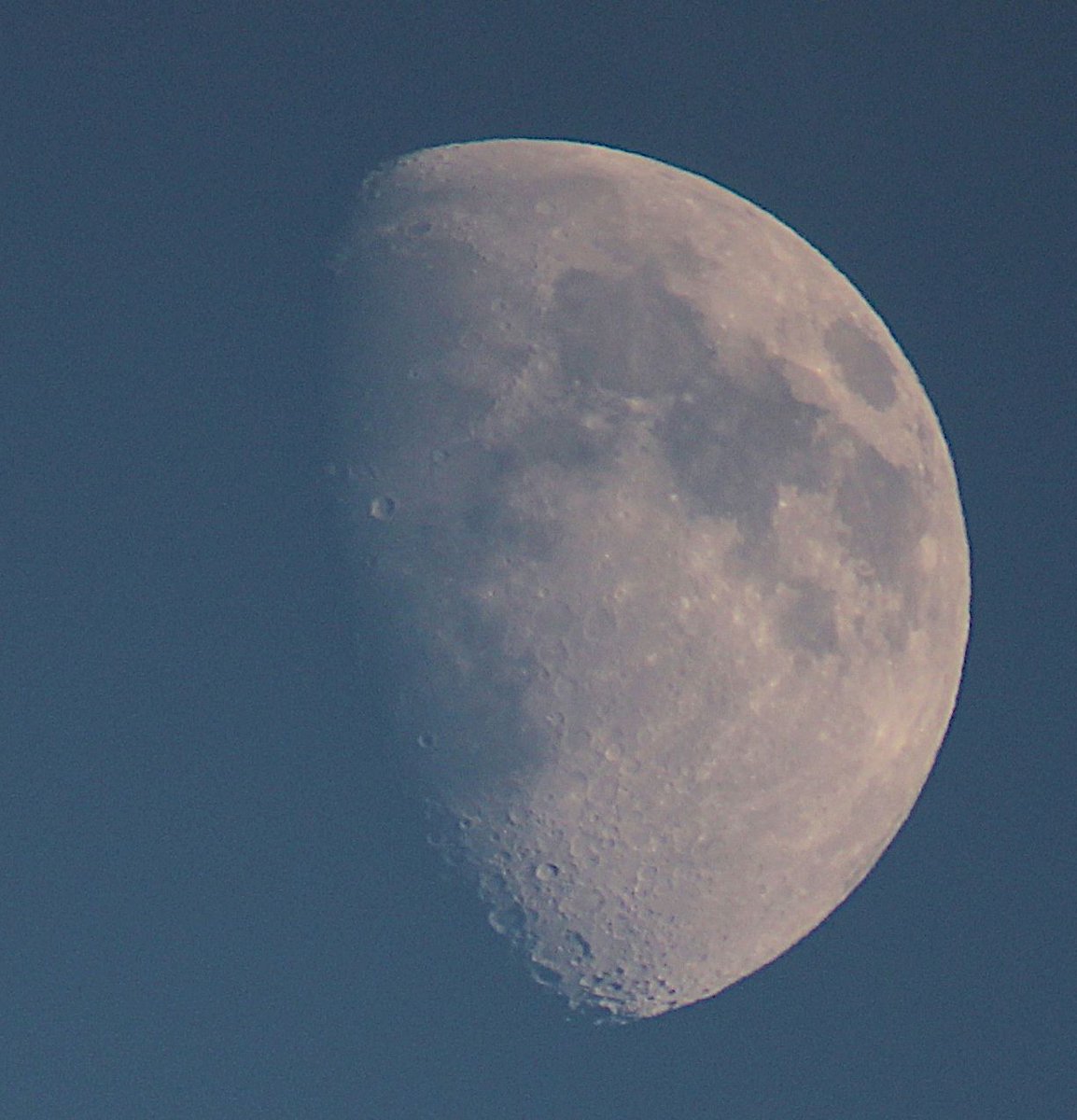 DavidBflower's tweet photo. Waxing Gibbous Moon. 1951UT 19 June 2021. #StormHour #ThePhotoHour #MoonHour https://t.co/zDjRd423Uh