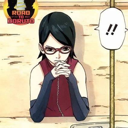 ludwig🌱 on X: When Sarada Uchiha gets her Mangekyo Sharingan hax and  another fight in the manga, it's over for this fandom.   / X