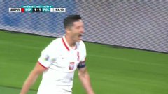 LEWANDOWSKI GETS HIS FIRST GOAL OF #Euro2020 🇵🇱