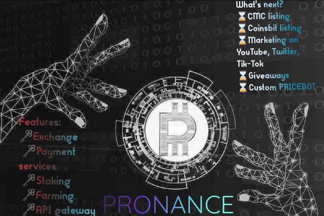 Built from scratch with scalability in mind, Pronance is a new addition to the Crypto world.

 #Pronance $PNB

Join us at t.me/PronanceCoin