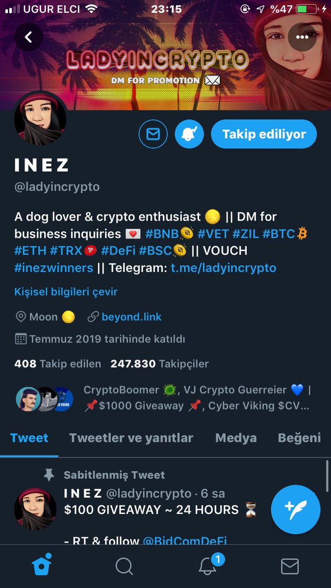 NicoIaTesla's tweet photo. @ladyincrypto @kevinisherez Done https://t.co/wfwz3dIU1a