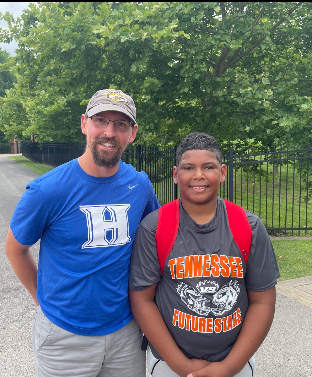 Great to see rising 7th grader, Gabe Parks, representing Harding Academy well in the Tennessee Futures All-Star game. #GOLIONS #W1Ntheday #1-0