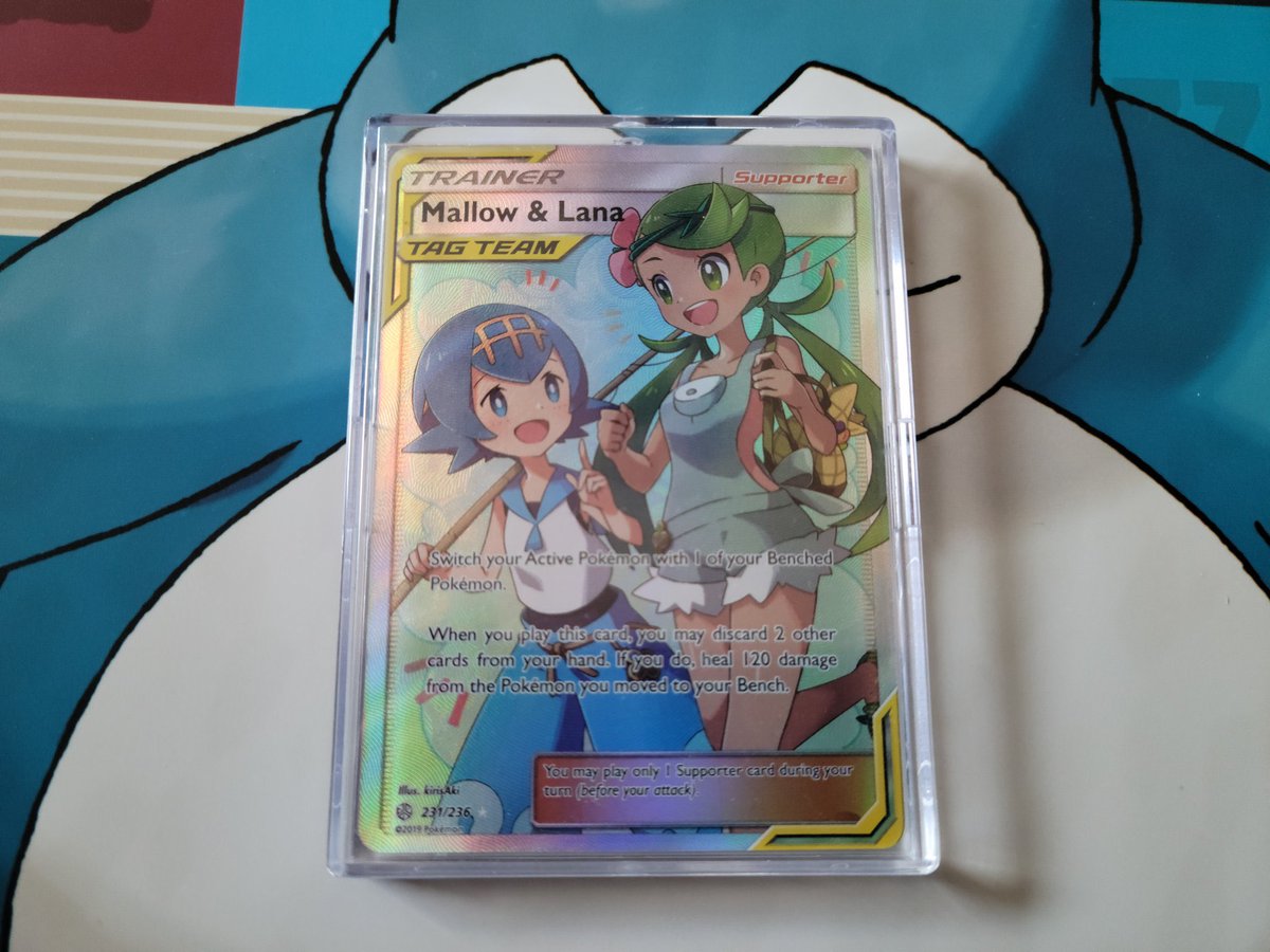 trainercotd's tweet image. The Trainer Card of the Day is Mallow &amp;amp; Lana!

Submitted by @AngyVolcarona