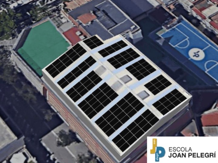 JordiSoole's tweet photo. Campanya ja >50%! 🌞
L'escola @joanpelegricat #Hostafrancs #Barcelona t'ofereix participar en el #FinançamenParticipatiu de l' #energiasolar d' #autoconsum dels seus edificis:
https://t.co/UW5shu6TEg
#educacioambiental #ampa #afa♻️ #Sants
🙏 RT https://t.co/BUAqHPXRsn