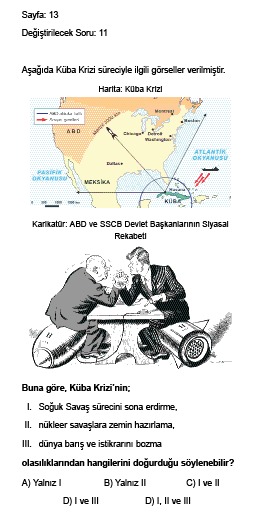 pratik_tarih's tweet photo. Küba krizi Soğuk Savaş sürecinde (nükleer savaş) sıcak çatışma ihtimali doğurmuştur. https://t.co/g9VRGov7DT