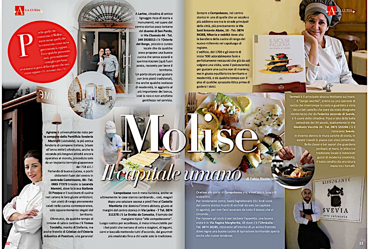 _gastrodelirio's tweet photo. Sul N° 163 di #cucinaasud in questi giorni in edicola, scrivo del #molise e di alcuni dei suoi ristoranti.
Buona lettura!
#moliseesiste #molisenonesiste @ristoranteolmicello #ristorantimolise #molisefood #molisediscovery #molisedascoprire #olmicellooratino https://t.co/zcjG10LYK4