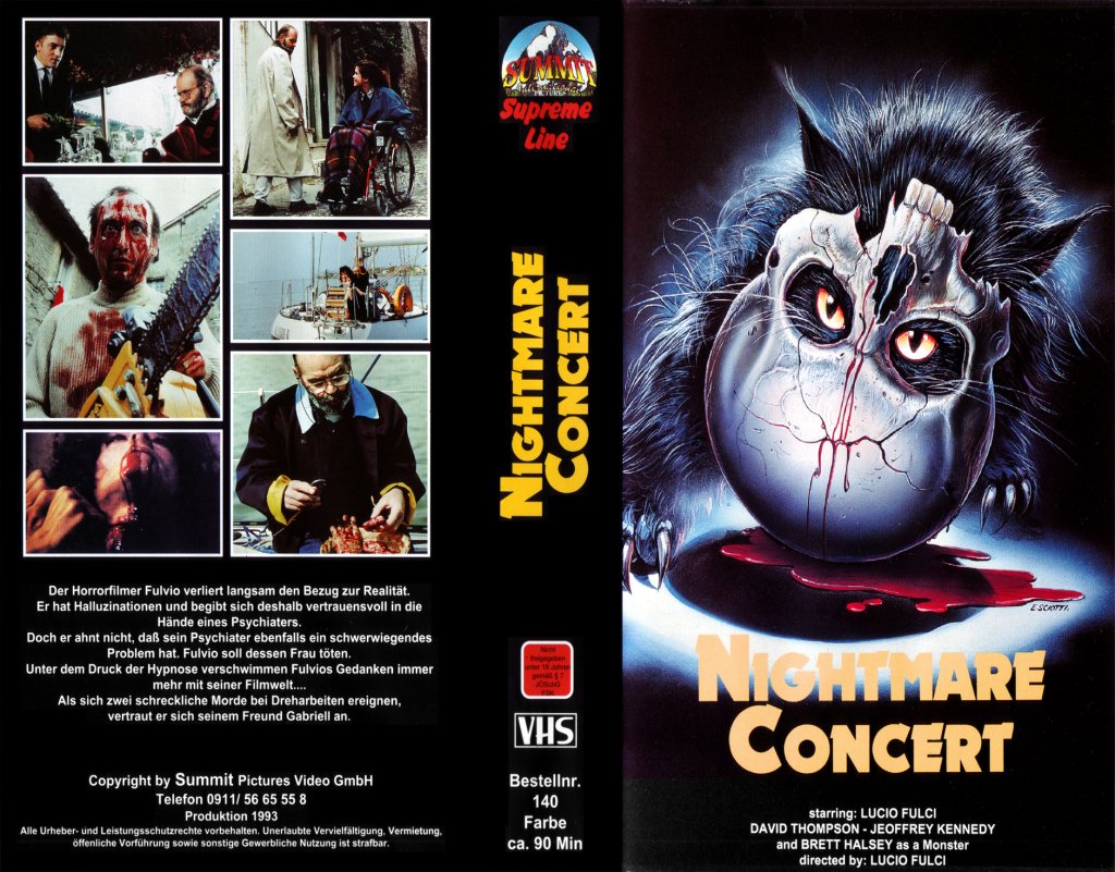 EugWSerra's tweet photo. On August 8, 1990, A Cat in the Brain was released in Italy. #ACatintheBrain #LucioFulci https://t.co/V3muHXPtke