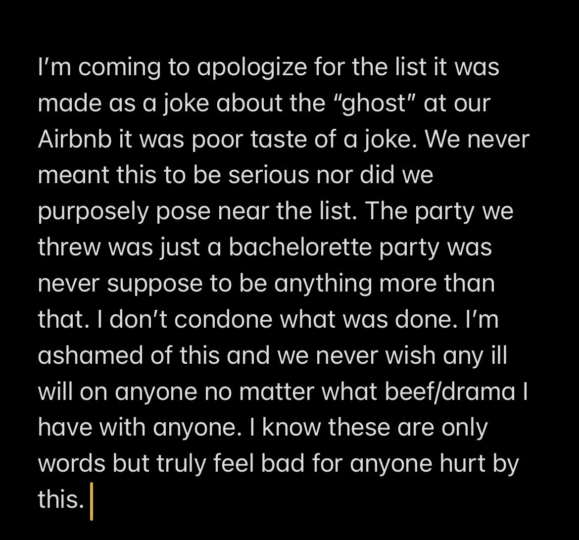 Queen_Selene31's tweet photo. I hope this is found by those who need to see it. I am truly sorry for these actions https://t.co/Rt9qwL9R8N