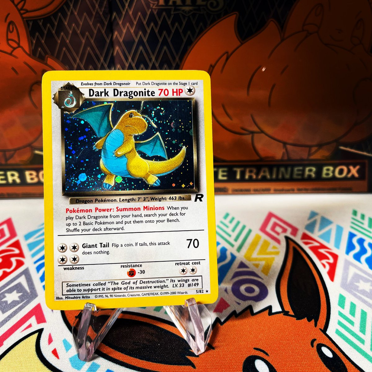AceReboot's tweet photo. Dark Dragonite 5/82 TeamRocket
#pokemon #tcg #pokemoncards #pokemoncommunity #teamrocket #collection #collecting #positivevibes #alphaclub #alphaace #nostalgia #wotc #wizardsofthecoast #herecomesteamrocket #pokemon25thanniversary #pokemon25 #dragonite #darkdragonite https://t.co/vSC7V3cdKH